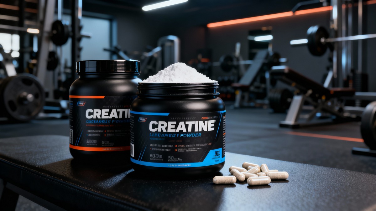 Protein Pulver Mit Kreatin