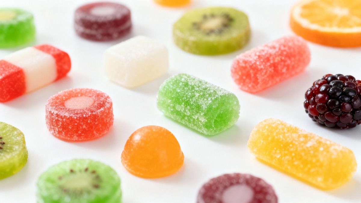 Zuckerfreie Süßigkeiten Supermarkt